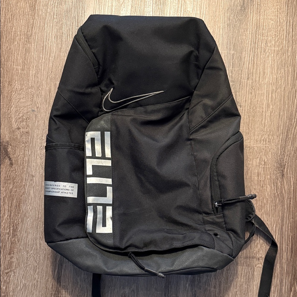 Nike Elite Black and Gray Men's Backpack